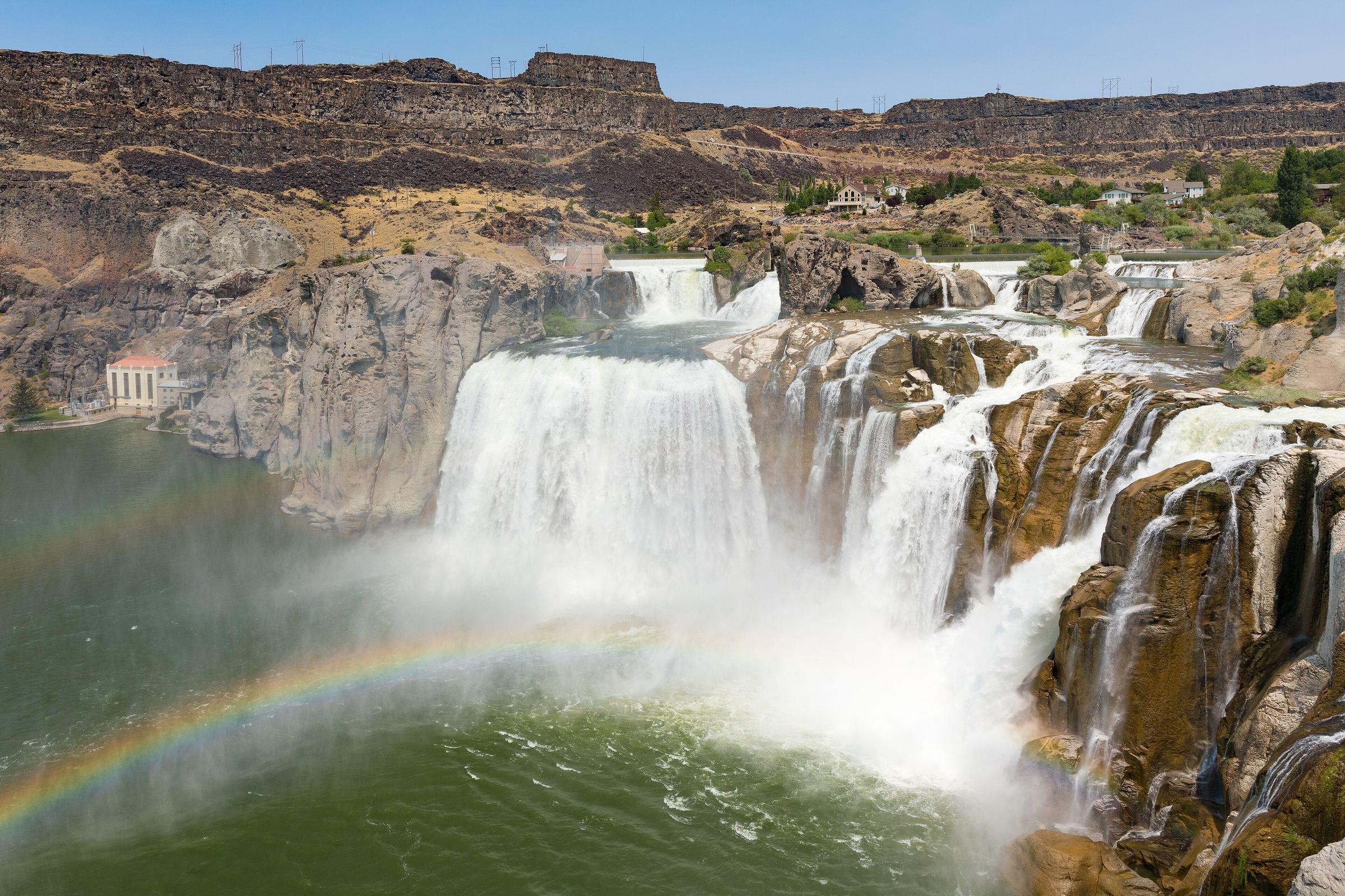 Shoshone Falls on the Snake River near Twin Falls, Idaho